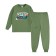 Pajamas: Longslit and trousers for boys Basic, height 86-92 cm, Khaki color