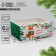 Folding box for 6 cupcakes with the window “Happy New Year!”, Fox, 25 x 17 x 10 cm, new year