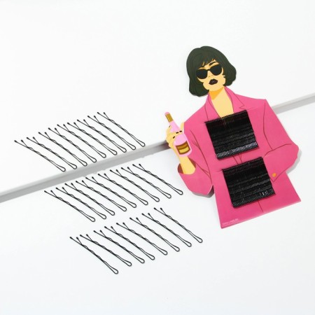 Invisibility for hair "Be original" 60 pcs, 4.5 cm-2
