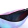Youth backpack from textiles on lightning, 3 pockets, waist bag, purple color