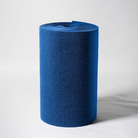 Coating carpet bristle "grass", 0.95 × 11.8 m, in roll, blue color-2