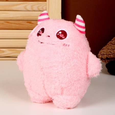 Soft toy "Monster", 20 cm, pink color-2