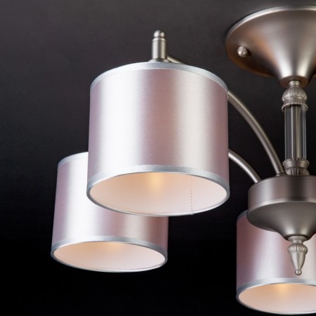 ADAGIO 5X40W E14 chandelier Nickel-5