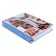 A notebook on 4 rings A5, 120 sheets of the Paris cell, a hard cover, glossy lamination
