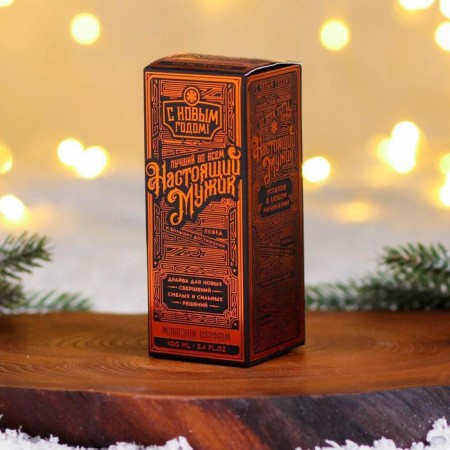 Toilet water for the New Year "C NG Real Man", 100 ml-2