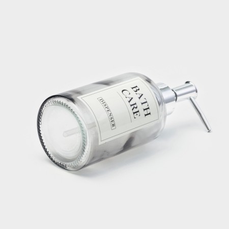Soap dispenser, glass, transparent-4
