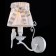 Bra Maytoni ARM013-01-W, 1HE14, 40W, 20x15x30 cm, white antique color