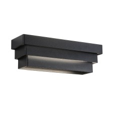 Wall lamp ST LUCE. SL1588.401.01. 1x12 W, LED, 4000K, 936 LM, 24x7.5 cm, black color