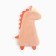 Lovelife hand towel "Dino", col. Pink, 40x19 cm, 100% PE, microfiber 280 g/m2