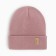 Children's hat minku with a lapel of Rr. 52-56, col. Dry rose
