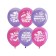 Shar Latex 12 “For a true lady”, silkography, 2-sided, set of 50 pcs., Mix