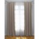 Curtains "Blackout": tulle 500 x 270 cm, curtains 240 x 270 cm - 2 pcs, dark beige