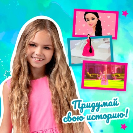 Кукла-модель «Лера» в платье, цвета МИКС-3