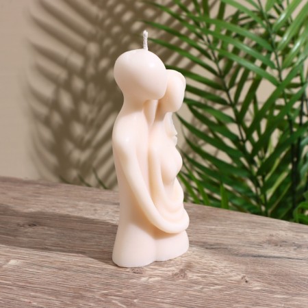 Candle "couple" 7x5x14 cm, paraffin-2
