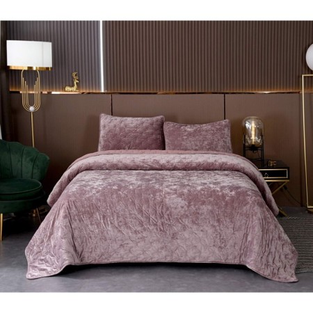 Set: cover 240x260 cm, pillowcase 50x70 cm - 2 pcs, color ash -cutting color