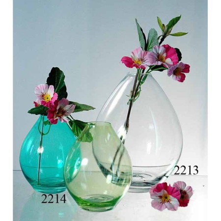 Vase "Alpine droplets-1" Malaya d = 2.5cm h = 10x8cm, 0.27l-1