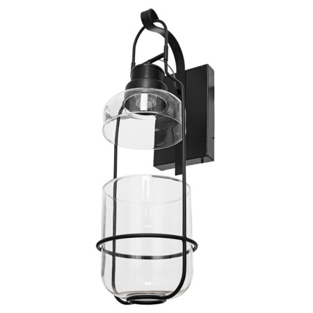 Bra Norman 3W LED black 16x25x55cm