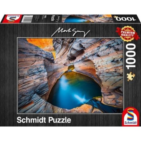 Puzzle "M. Gray. Indigo color ", 1000 elements