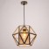 Lamp Bayerlux 88316/1 E27 40W White with a gold patina 34x34x26-126 cm