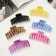 Hair crab "Juni" Classic teeth, 11 cm, mix