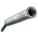 Hook for knitting reinforcement Encor 6820, galvanized handle, stainless steel, 250 mm