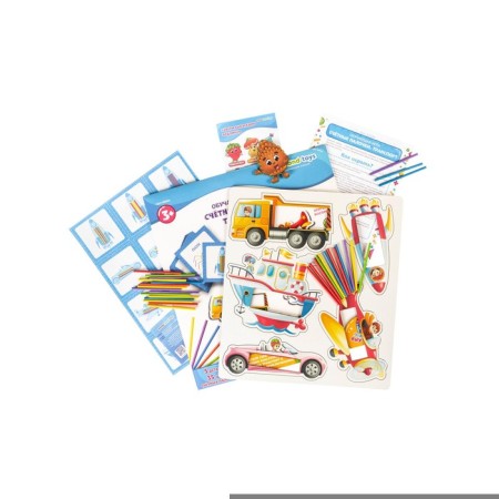 The training game "Countable sticks. Transport"-3