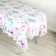 Single tablecloth "Butterflies" 180x137