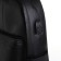 Women's backpack city on lightning, Fidelio Largo, 4 external pockets, black color
