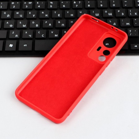 Ibox Case case for Xiaomi 12t phone, silicone, camera protection, red-2