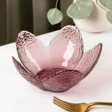 Glass Figure Salad Figure, 280 ml, 16 × 7.7 cm