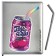 School diary for grades 1-11 "Cherry", solid cover with foam rubber, artificial leather, applique, lies, 48 ​​sheets, handle in the kit, block 70g/m2
