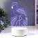 Flamingo lamp Led RGB from the network 9.5x10x19.5 cm Risalux