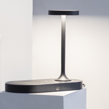 Mantra Ceres, LED, 450LM, 3000K, 280x130x255 mm table lamp, black color is-4