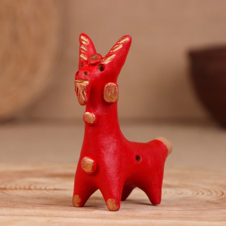 Abashevskaya toy "Kozlik", 8x3x8 cm, Vorozheikin V.A. Mix-5