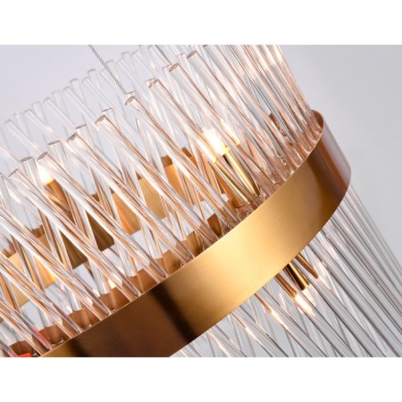 Crystal chandelier with Ambrella Light, Traditional, Tr5359, G9, Gold color-4