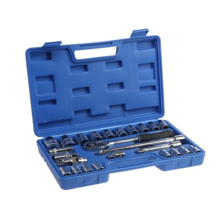 A set of tools in the case of the tundra, automobile, 1/2 ", 25 items