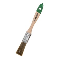 Brush flat bison 4-01009-020, mixed bristles, wooden pen, 20mm