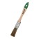 Brush flat bison 4-01009-020, mixed bristles, wooden pen, 20mm