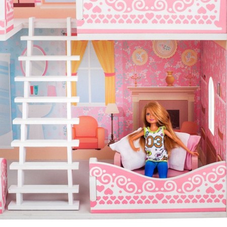 Puppet house "Adele Sharman" with furniture and accessories 7 pcs.-7
