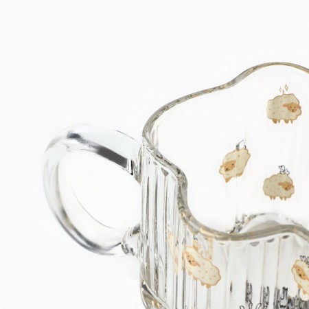 Glass mug "lamb", 260 ml-2
