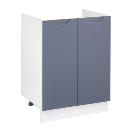 Floor cabinet 600 for Helga washing, 600x500x824, white/Marengo software MDF-1
