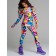 Thermal complex for girls: trousers, sweatshirt, height 134 cm