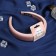 Hair cap "Jeannette" classic gloss, 3 cm, pink