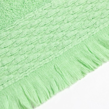 Trick Lovelife towel "Amore" 70x140 cm, pistachio, 100% cotton, 450 g/m2-3