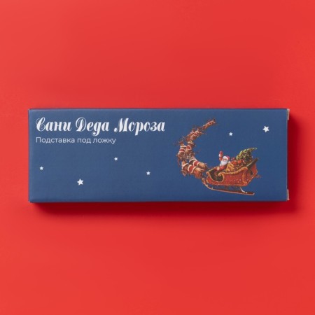 Standing under the spoon New Year's share "Santa Santa Claus", 22.3 × 7.1 × 2.7 cm-3