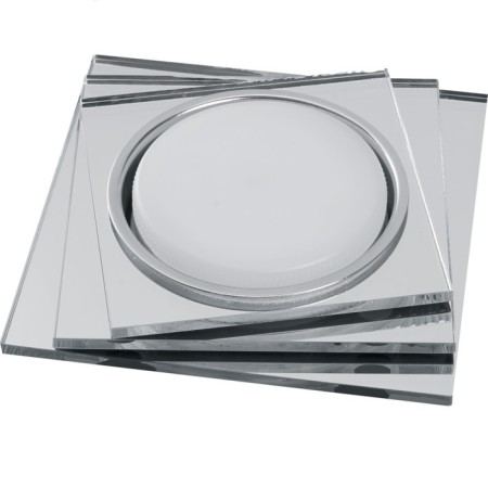Introductive Lamp Feron CD5024, IP20, GX53, 15 W, 125x125x25 mm, chromium color
