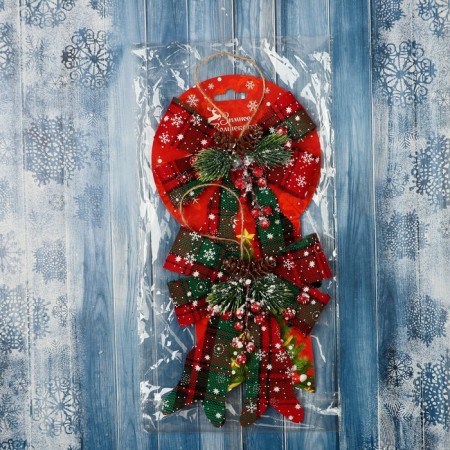 Jewelry "Elite" (set 2 pcs) cage, 12x14 cm, red-1