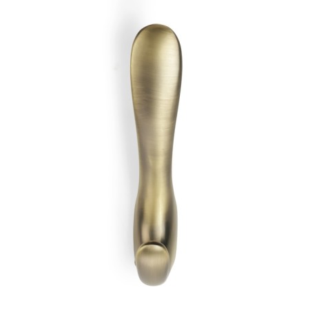 Furniture hook Cappio Note, two -rod, bronze-3