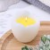Decorative candle "Egg with yolk"