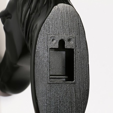 Nast-Hall decor "Horse" 12 x 3.8 cm, black-3